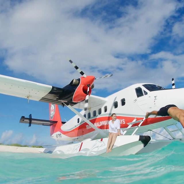 Sea Plane Transport to Hotel (Maldives)