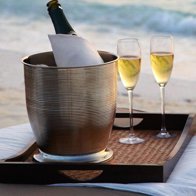 Bottle of Champagne on the Beach (Ko Samui)