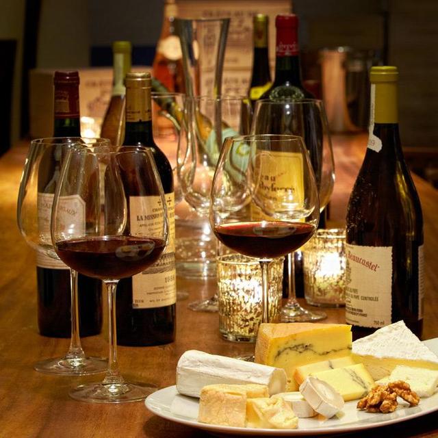 A Bottle of Wine at Dinner (Maldives)