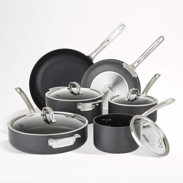 Viking Hard-Anodized Non-Stick 10-Piece Cookware Set