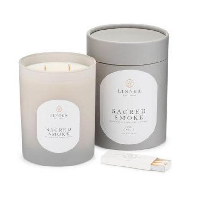 Linnea’s Lights Sacred Smoke Candle