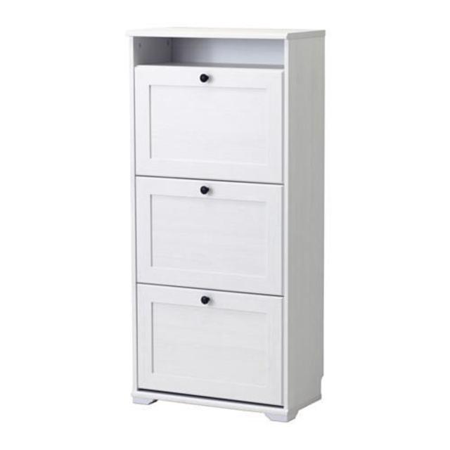BRUSALI Shoe cabinet with 3 compartments