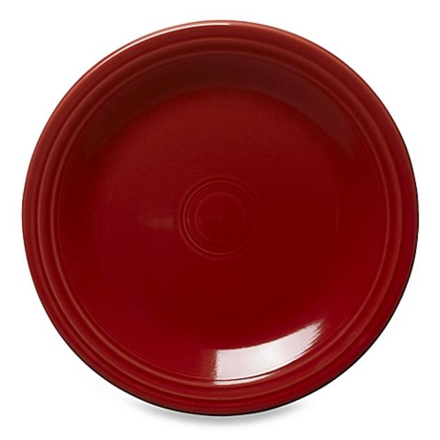 Fiesta® Dinner Plate in Scarlet