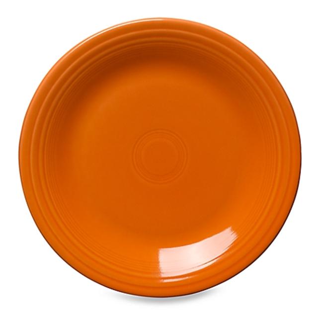 Fiesta® Dinner Plate in Tangerine
