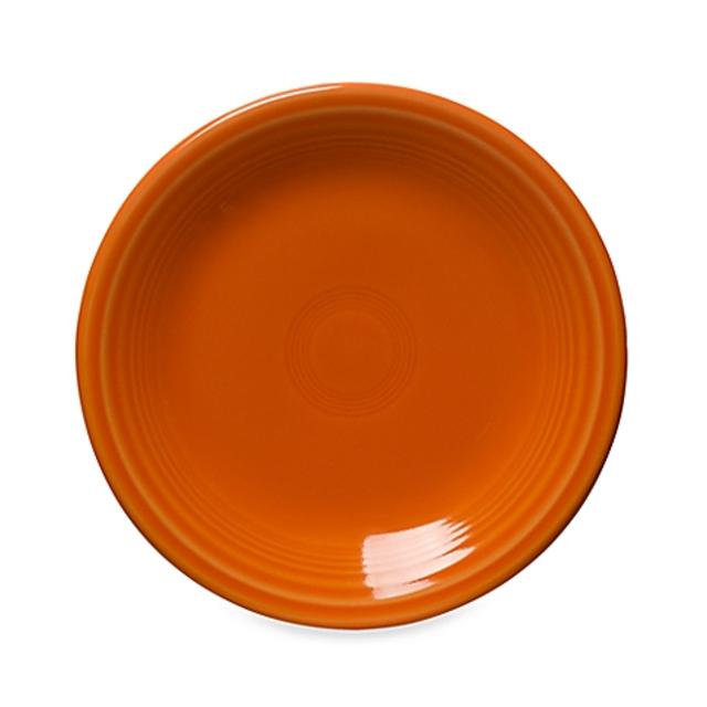 Fiesta® Salad Plate in Tangerine