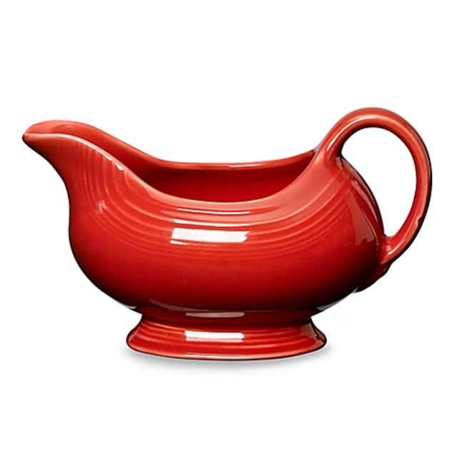 Fiesta® Sauce Boat in Scarlet