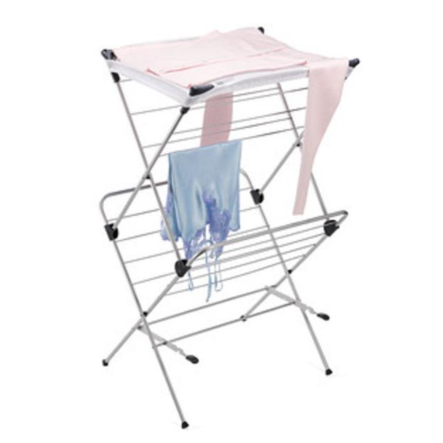 2-Tier Mesh-Top Drying Rack