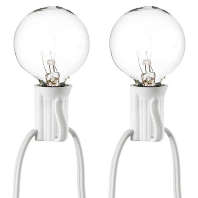 Room Essentials™ 25ct  Clear Globe Lights