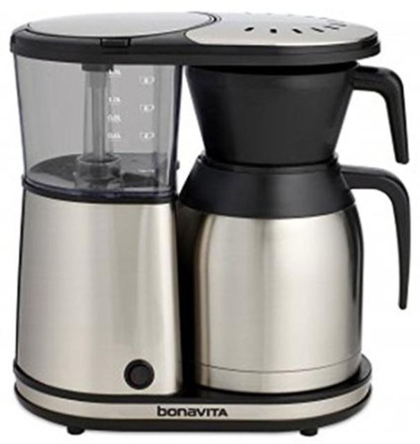 Bonavita BV1900TS 8-Cup Carafe Coffee Brewer, Stainless Steel