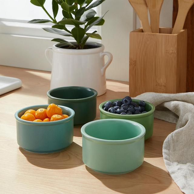 Eternal foliage ramekins Set of 4