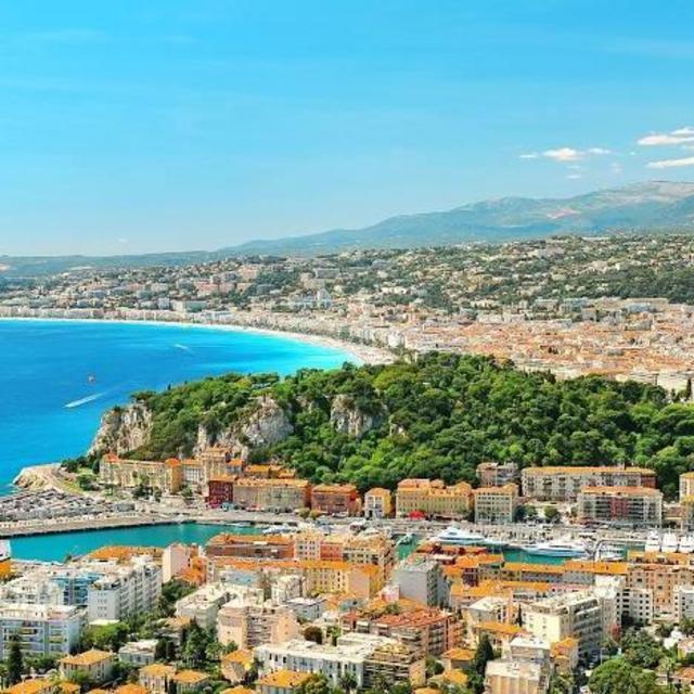 Honeymoon flight to Nice, France
