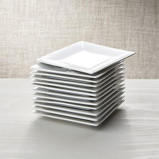 Set of 12 Boxed 6" Appetizer Plates