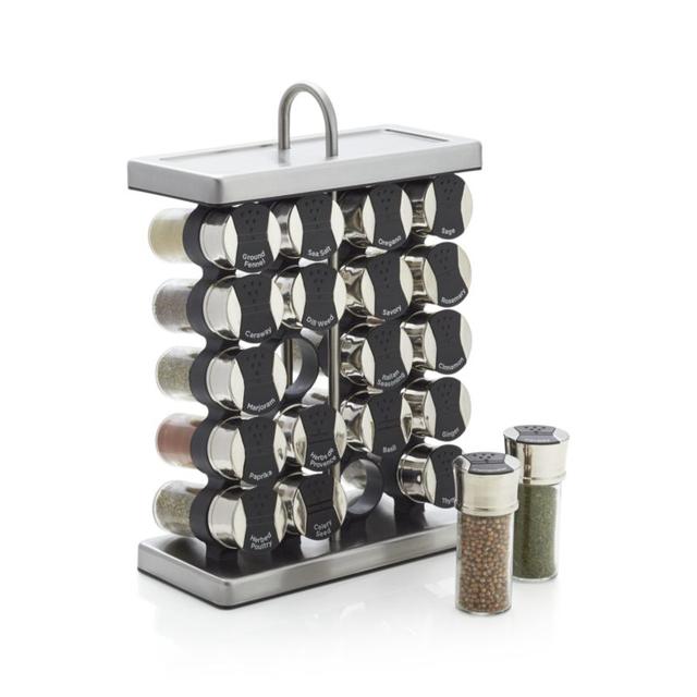 20-Jar Stationary Spice Rack