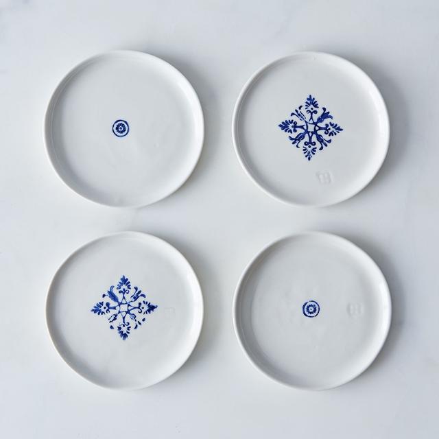Porcelain Dessert Plates (Set of 4)
