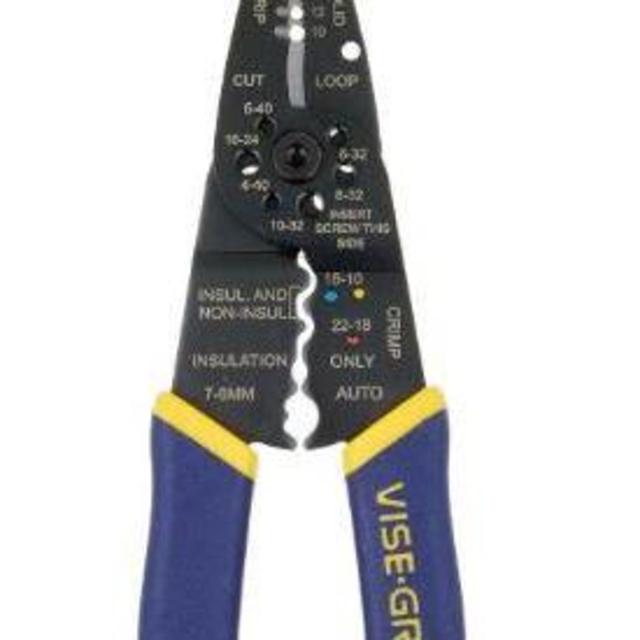 IRWIN VISE-GRIP Multi-Tool Wire Stripper/Crimper/Cutter, 2078309