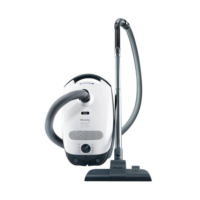 Miele Classic C1 Olympus Canister Vacuum Cleaner, Lotus White - Corded