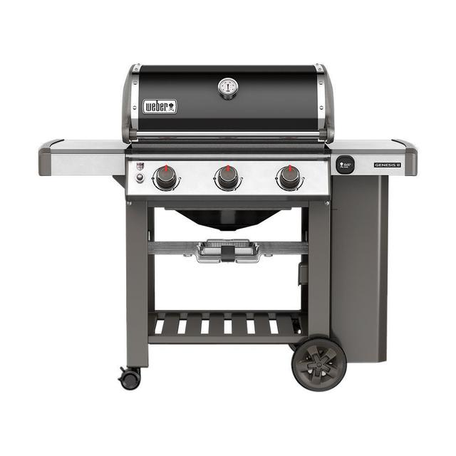 Weber Genesis II E-310 Black 3-Burner Liquid Propane Gas Grill