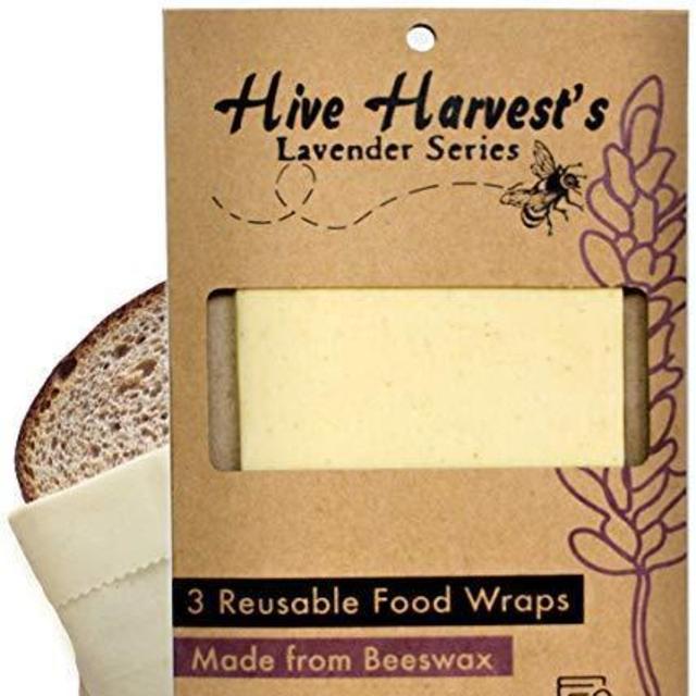Lavender Series: Reusable Beeswax Food Storage Wrap