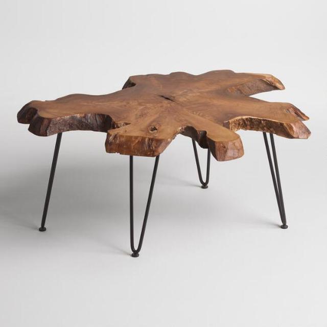 Wood Slice Coffee Table