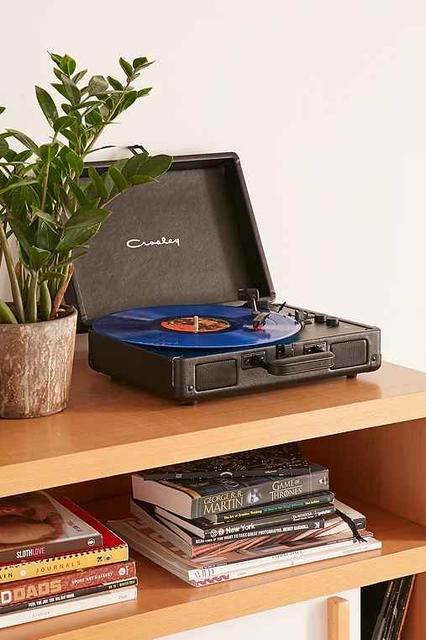 Crosley Presley Black Star Bluetooth Cruiser Record Player