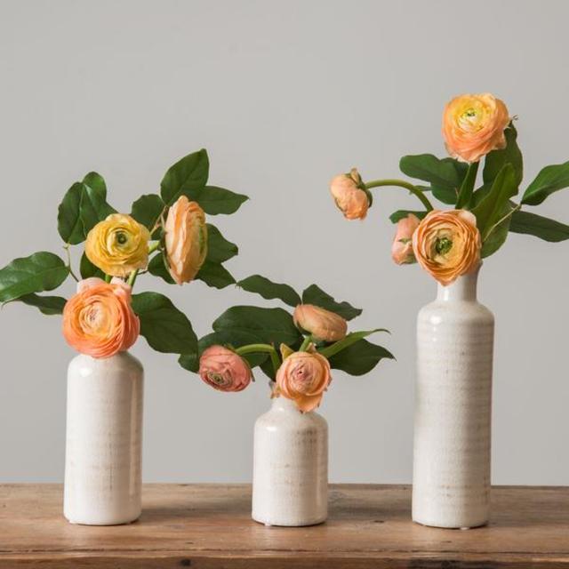 White Assorted Vase