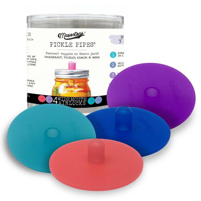 Pickle Pipes Fermentation Airlocks - wide mouth