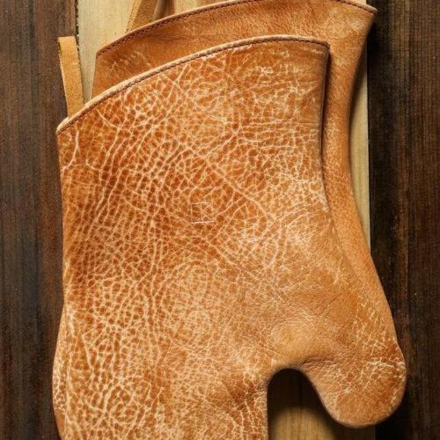 Leather Oven Mitts — Linny Kenney