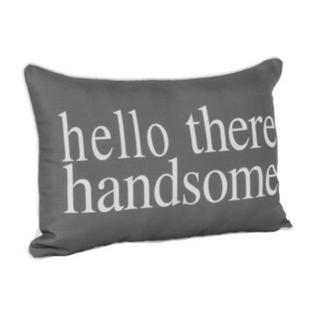 Hello There Handsome Pillow - Kirklands