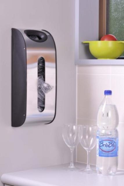 simplehuman Wall Mount Grocery Bag Dispenser,  Stainless Steel - Amazon