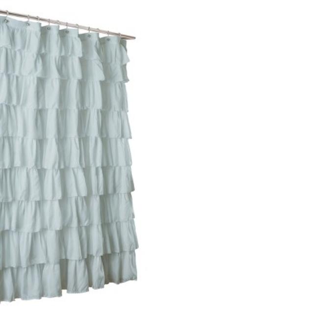 Lush Décor Large Ruffle Shower Curtain - Target