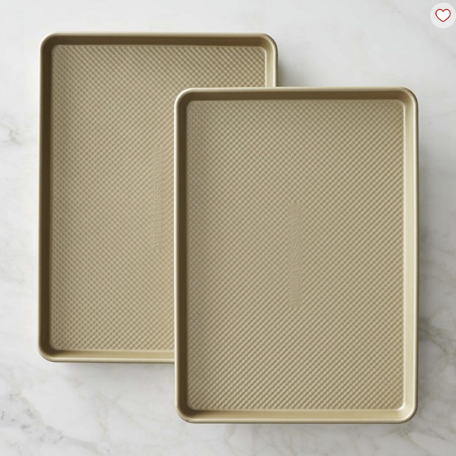 Williams Sonoma Goldtouch® Pro Nonstick Corrugated Half Sheet (Set of 2)