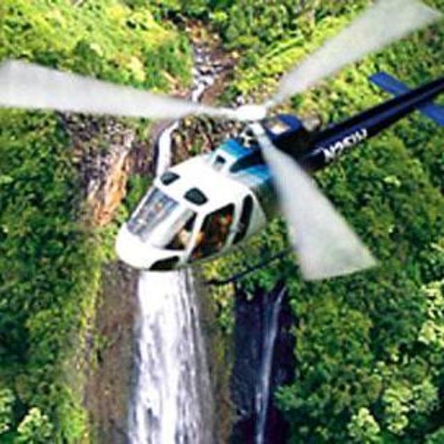 private Jurassic park helicopter ride in kauai (for 2)