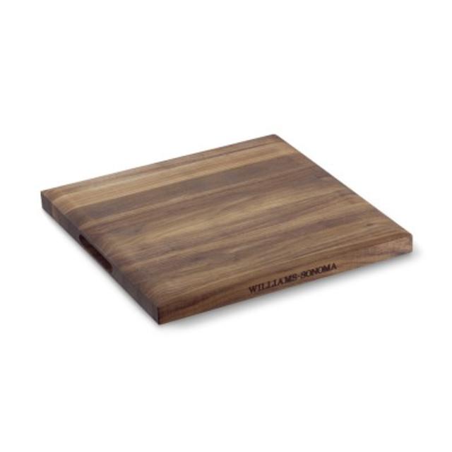 Williams Sonoma Walnut Cutting Board with Feet