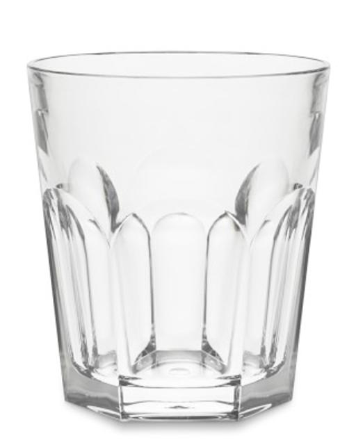 DuraClear® Faceted Short Tumblers, Set of 6