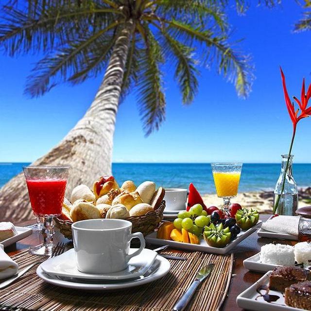 Breakfast with a view