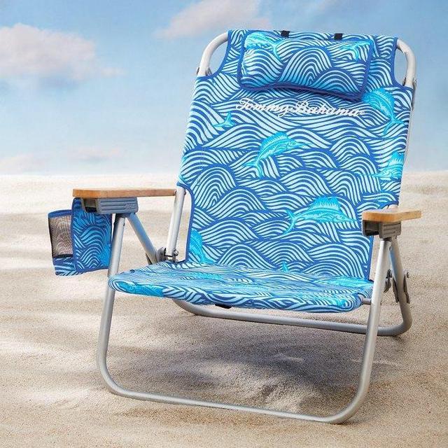 Swimming Marlins Deluxe Backpack Beach Chair