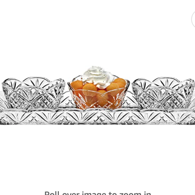 Godinger Dublin 4-piece Relish Server Serving Tray Set