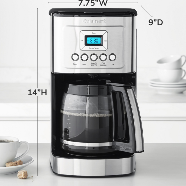 Cuisinart Perfectemp 14-Cup Programmable Coffee Maker with Glass Carafe