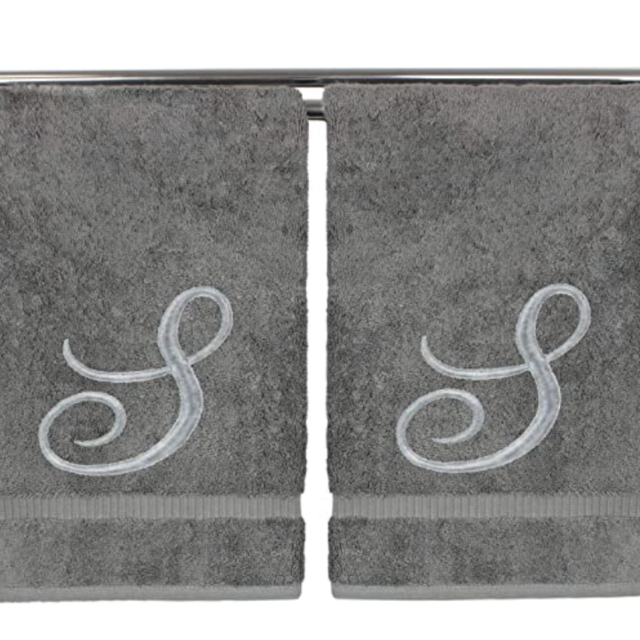 Monogrammed Hand Towel