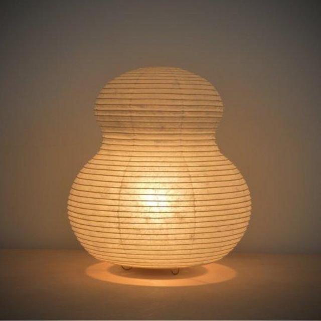 Asano Washi Lamp No. 2 - Gourd Shape