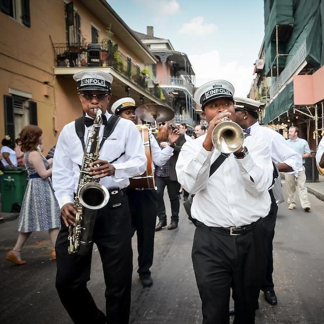 Second Line brass band ( for our wedding)