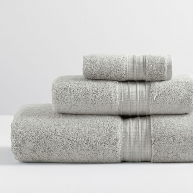Hydrocotton Organic Quick-Dry Washcloth (Gray Mist)