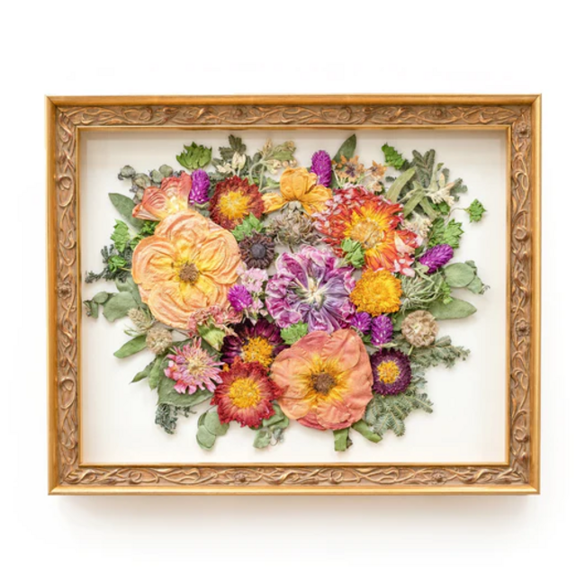 Pressed Floral Bouquet Preservation