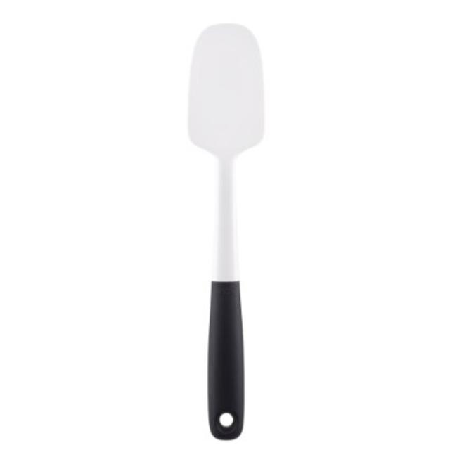 OXO Good Grips Silicone Spoon Spatula, Medium, White