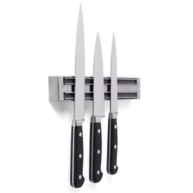 Magnetic Stainless Steel Knife Holders - Large