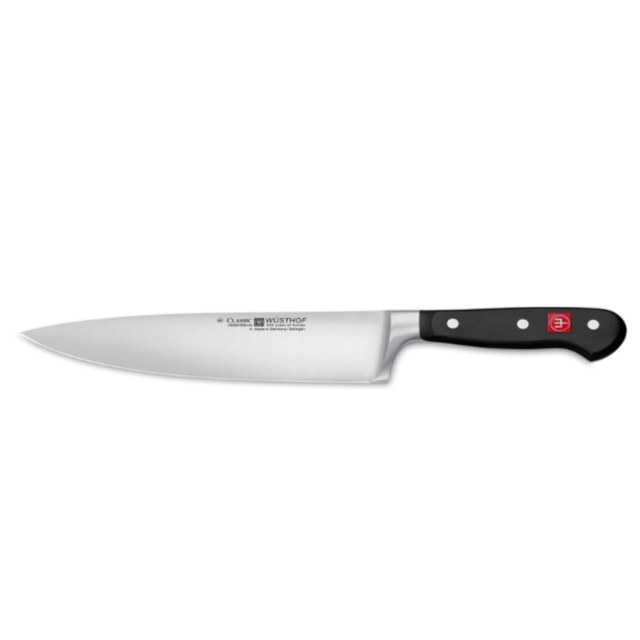 WÜSTHOF 4582/20 Classic 8 Inch Chef’s Knife,Black,8-Inch