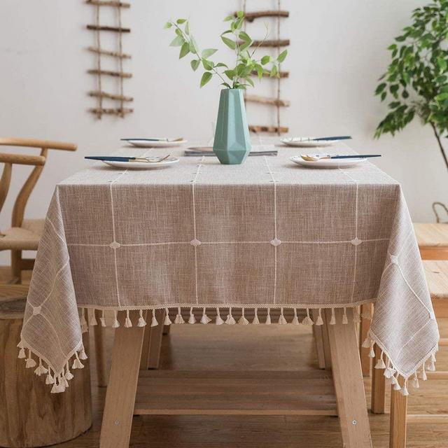 Lipo Waterproof Linen Tablecloth