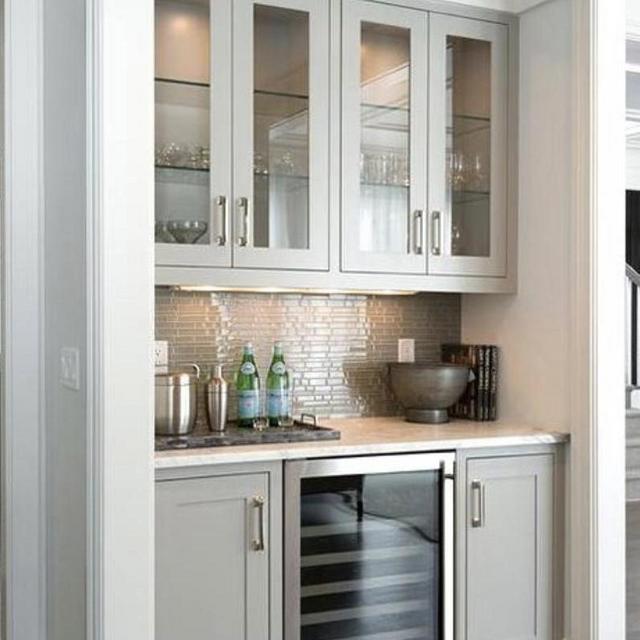 Built in Buffet/Wet Bar