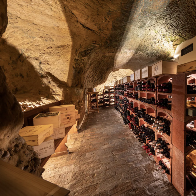 Wine Tasting in a Aqueduct