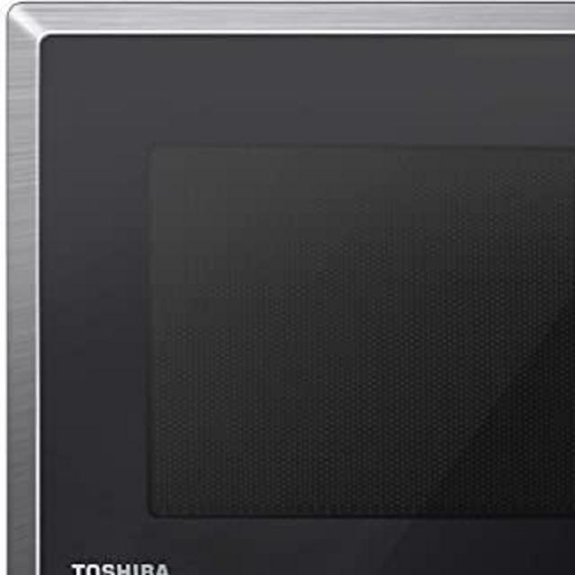 TOSHIBA ML2-EC10SA(BS) 8-in-1 Countertop Microwave with Air Fryer Microwave Combo, Convection, Broil, Odor removal, Mute Function, 12.4" Position Memory Turntable with 1.0 Cu.ft, Black stainless steelr